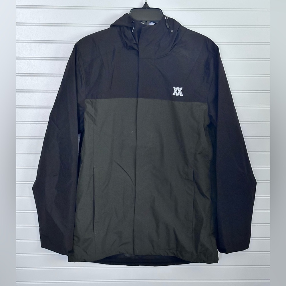 DIXXON NWT Black & Army Green Form & Function Windbreaker Jacket